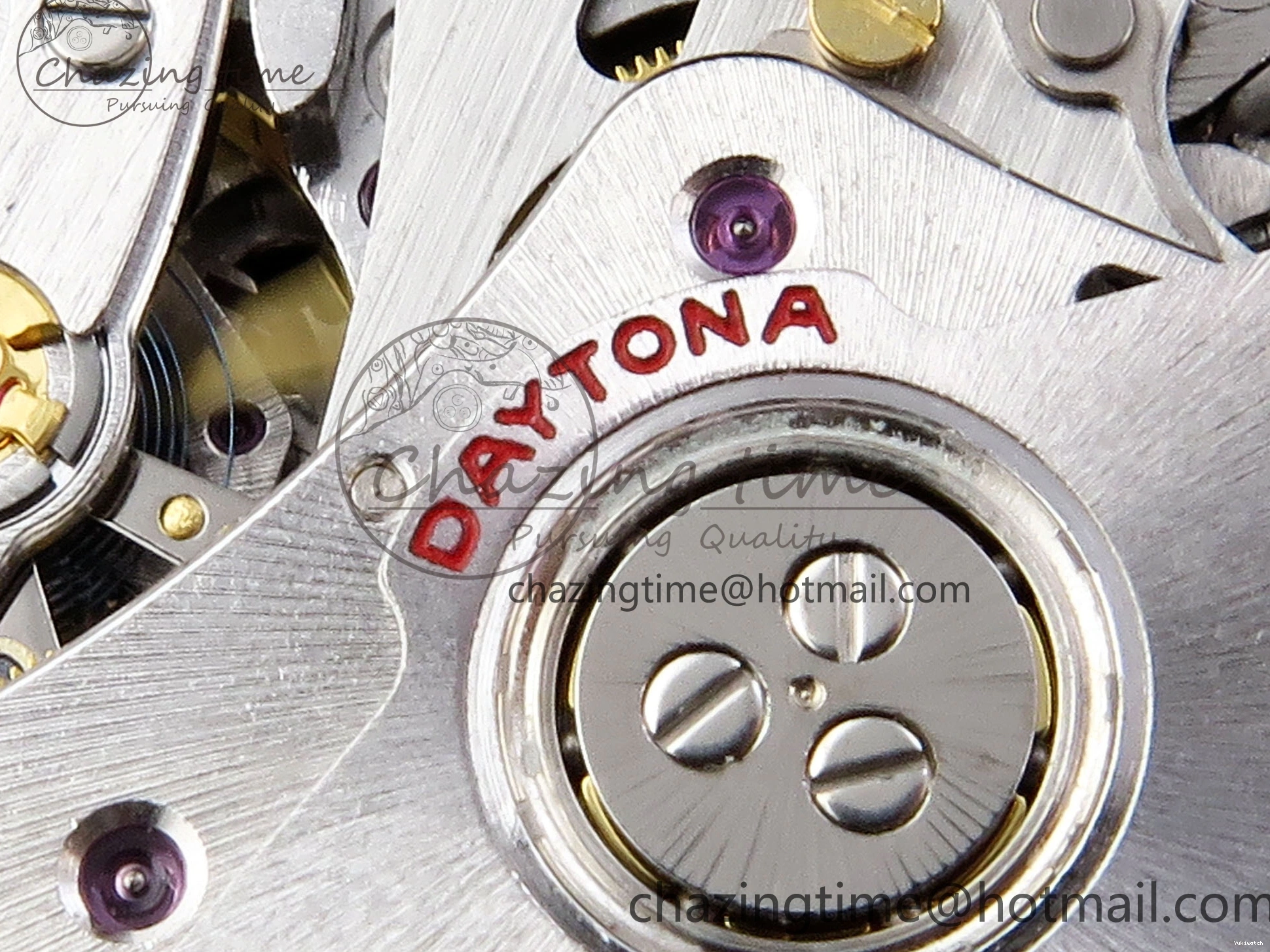 EDITION DAYTONA STRAP 116518 DIAL 1:1 YG BLACK RUBBER APSF ON SH4130 BEST OYSTERFLEX 0426